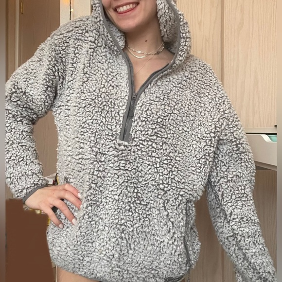 Eddie Bauer | Jackets u0026 Coats | Eddie Bauer Sherpa Hoodie | Poshmark